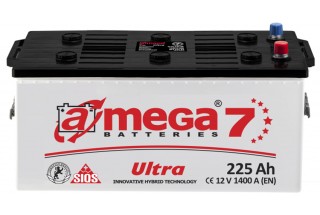 Аккумулятор A-mega Ultra  225 (3) 1400 A (EN)